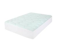 Lavio Mattress Topper Pillowtop Protector Memory Foam Bed Cover Small Double in White Lavio White Small Double