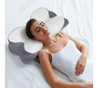 Lavio Memory Foam Cervical Pillow Neck Shoulder Arm Back Support Pain Relief Lavio Multicolor