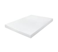 Lavio Memory Foam Mattress Topper Cooling Small Double Pressure Relief in White Lavio White Small Double