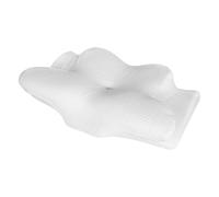 Lavio Orthopedic Memory Foam Pillow Ergonomic Neck Shoulder Support in White Lavio White
