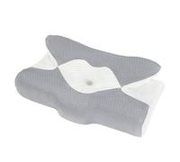 Lavio Orthopedic Neck Pillow Memory Foam Cervical Support Pillow Pain Relief in White Lavio White