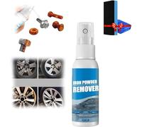 Laviscent Iron Powder Remover, Laviscent Rust Out Instant Remover, Iron Out Powder Rust Stain Remover, Multifunctional Rust Removal Spray for Car, Bike-Chains, Metal Materials Etc (30ML, 1PC)