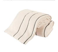 Lavish Home 2-Piece Luxury Bathroom Towels Set - Made From 100% Zero Twist Cotton - Quick Dry, Soft, and Absorbent Bath Towels (Beige)