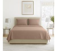 Lavish Home Brushed Microfiber Sheet Set, Full, Taupe