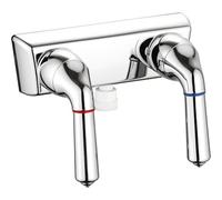 LavishStream RV Shower Faucet Valve Diverter with Hot and Cold Water Control, DF-SA100C-MB, Durable RV Replacement Faucet for Motorhomes, Bathrooms (Chrome)