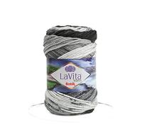 LaVita Yarn Batik Hand Knitting Yarn, 1-Ball Pack, 100% Soft Premium Acrylic Yarn, 1 Ball 100 gr, 170 mt (DG11)
