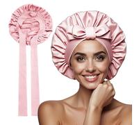 Lavivio 100% Mulberry Silk Bonnet for Sleeping Women - 22 Momme Double-Layered Silk Hair bonnet with Adjustable Tie, Non-Slip Fit - Reduces Frizz & Preserves Hair Style - Gift Boxed