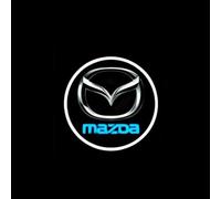 LAVIYE 2 Pcs Car Courtesy Step Lights for Mazda 5 2005-2010, Courtesy Lamp Welcome Sign Light Logo Projector Light Greeting Lamp Projection Lamp,D