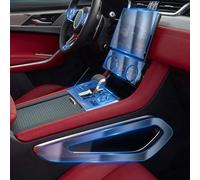 LAVIYE Car GPS Navigation Instrument Protective LCD TPU Screen Protector Anti-Scratch Film Fitting PPF，For Jaguar F-PACE 2021-2024