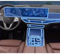 LAVIYE Car GPS Navigation Instrument Protective LCD TPU Screen Protector Anti-Scratch Film Fitting PPF，For BMW G07 X7 G67 2023-2025