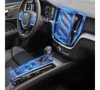 LAVIYE Car GPS Navigation Instrument Protective LCD TPU Screen Protector Anti-Scratch Film Fitting PPF，For Volvo S60 V60 2020-2024