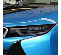 LAVIYE Car Headlight Protective Film Smoked Black Transparent TPU Sticker，for BMW i8 2014-2020 Accessories
