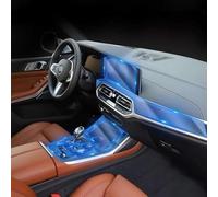 LAVIYE Car Interior Center Console Navigation Panel Tpu Transparent Anti- Scratch Protective Film Accessories，For BMW X7 2019-2022