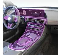 LAVIYE Car Interior Film Dashboard piano board Shift center console Anti-scratch transparen TPU PPF Film,For Mercedes Benz EQC 2020-2023