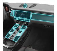 LAVIYE Car Interior Film Dashboard piano board Shift center console Anti-scratch transparent TPU PPF Film,For Porsche Macan 2022-2023