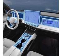 LAVIYE Car Interior Gearbox Center Navigation Instrument Navigation TPU Protective film，For VOLKSWAGEN TIGUAN 2024