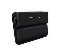 LAVIYE Car Seat Gap Filler for Volvo xc60 v90 s40 s90 s60l, Multi-function Car Seat Organizer, Console Side Pocket Storage Box, to Hold Keys, Cards, etc.,C Black