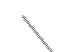 LAVMHAB 304 Stainless Steel Round Rods, 10mm x 400mm Solid Steel Shaft Rod Bar for DIY Craft Model Car Helicopter Airplane (1pcs)