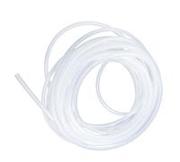 LAVMHAB Clear Silicone Tube Food Grade Hoses Size 3mm x 6mm, Length 6m (19.6ft), Thickness 1.5mm, Flexible Rubber Silicone Tubing for Air Hoses Water Pipes