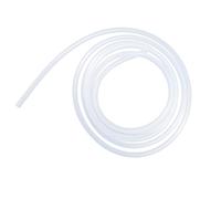 LAVMHAB Clear Silicone Tube Food Grade Hoses Size 4mm x 7mm, Length 4m (13.1ft), Thickness 1.5mm, Flexible Rubber Silicone Tubing for Air Hoses Water Pipes
