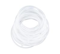LAVMHAB Food-Grade Transparent Silicone Tube, Size 3mm x 6mm, Length 7.2m (23.6ft), Thickness 1.5mm. Flexible Rubber Hose for Air/Water Pipes