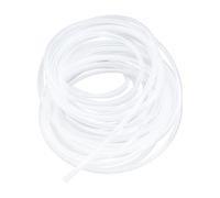 LAVMHAB Food-Grade Transparent Silicone Tube, Size 5mm x 7mm, Length 7.2m (23.6ft), Thickness 1mm. Flexible Rubber Hose for Air/Water Pipes