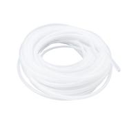 LAVMHAB Food-Grade Transparent Silicone Tube, Size 6mm x 8mm, Length 7.2m (23.6ft), Thickness 1mm. Flexible Rubber Hose for Air/Water Pipes