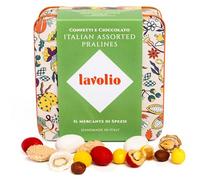 Lavolio Decadent Spiced Confectionery Gift Box- Selection of Handcrafted Confections and Chocolate Covered Nuts - Elegant Choocolate Nuts Gift Set - Gluten Free - 150g