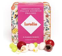Lavolio Fruit Garden Confectionery Gift Box - Handcrafted Selection with Chocolate Covered Candied Fruit & Chocolates Gift - Gluten Free - 150g