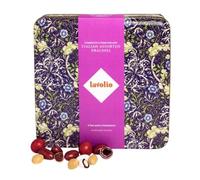 Lavolio Luxury Chocolate Gift Box 250g - Assorted Italian Pralines, Dragées And Chocolate Confectionery In Decorative Keepsake Tin (Noir Selection)