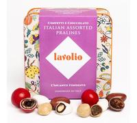 Lavolio Noir Selection Confectionery Gift Box - Assortment of Dark Chocolate nuts with Dried Fruit - Fruit & Nut Chocolate Gift Set for Any Occasion - Gluten Free - 150g