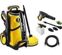 LAVOR High Pressure Washer LVR4 150 WPS with Washing Programs and Accessory for Floor Cleaning, Power 150 bar max, Flow rate 480 l/h max