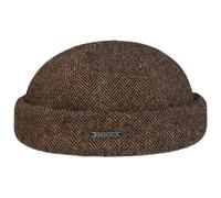 Lavoy Herringbone Wool Docker Hat by Stetson
