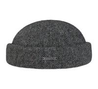 Lavoy Herringbone Wool Docker Hat by Stetson