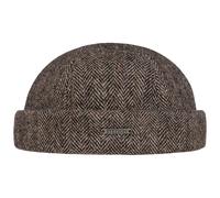 Lavoy Herringbone Wool Docker Hat by Stetson