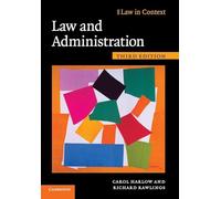 Law and Administration (Law in Context)