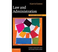 Law and Administration (Law in Context)