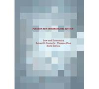 Law and Economics: Pearson New International Edition