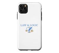 Law and Logic Scales of Justice Design Case for iPhone 11 Pro Max