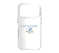 Law and Logic Scales of Justice Design Case for iPhone 17 Pro