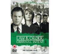 LAW AND ORDER:CRIMINAL INTENT COMPLETE SERIES 2 DVD 2nd Second Season UK Release
