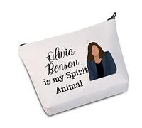 Law and Order Inspired Gift Olivia Benson is My Spirit Animal Makeup Bag Gift for Fans (OB Spirit Animal b EU)