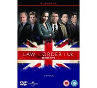 LAW AND ORDER UK COMPLETE SERIES 5 DVD 5th Fifth Season Five Brand New UK R2