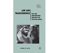 Law and Transcendence – On the Unfinished Project of Gillian Rose – Renewing Philosophy