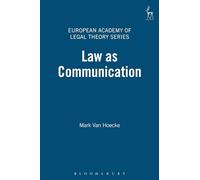 Law as Communication: 4 (European Academy of Legal Theory Series)