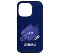 Law Degree Starting University College Student Undergraduate Case for iPhone 13 Pro