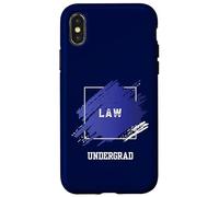 Law Degree Starting University College Student Undergraduate Case for iPhone X/XS