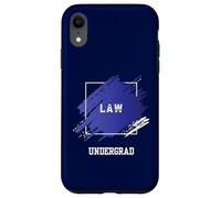 Law Degree Starting University College Student Undergraduate Case for iPhone XR