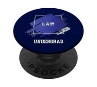 Law Degree Starting University College Student Undergraduate PopSockets Adhesive PopGrip