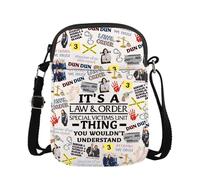 Law Detective Team TV Show Crossbody Bag Special Victims Unit Gift TV Show Lover Gift (Law SVU CR EU)